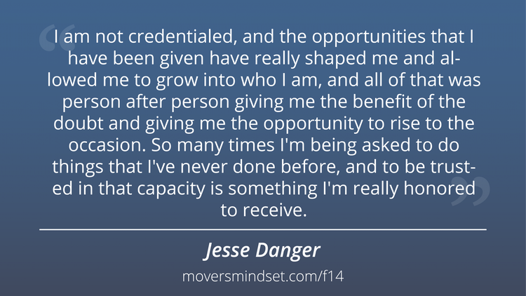 Follow up with Jesse Danger