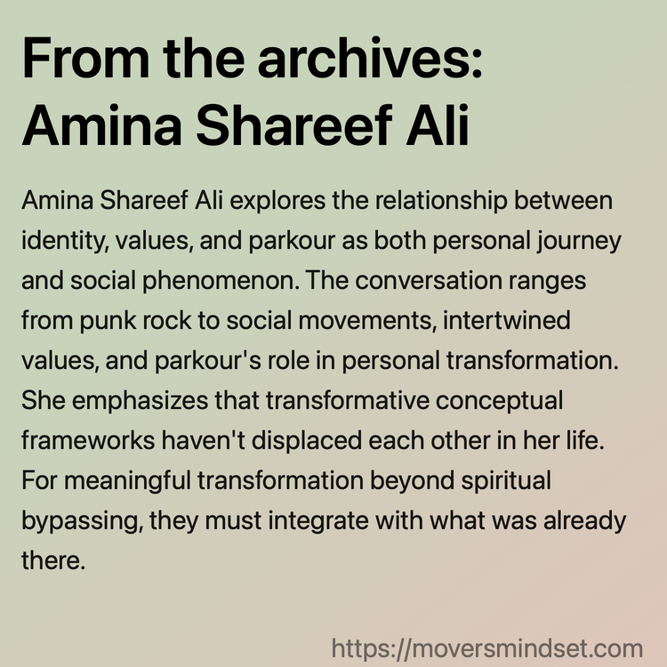 From the archives: Amina Shareef Ali
