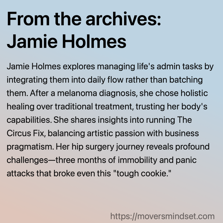 From the archives: Jamie Holmes