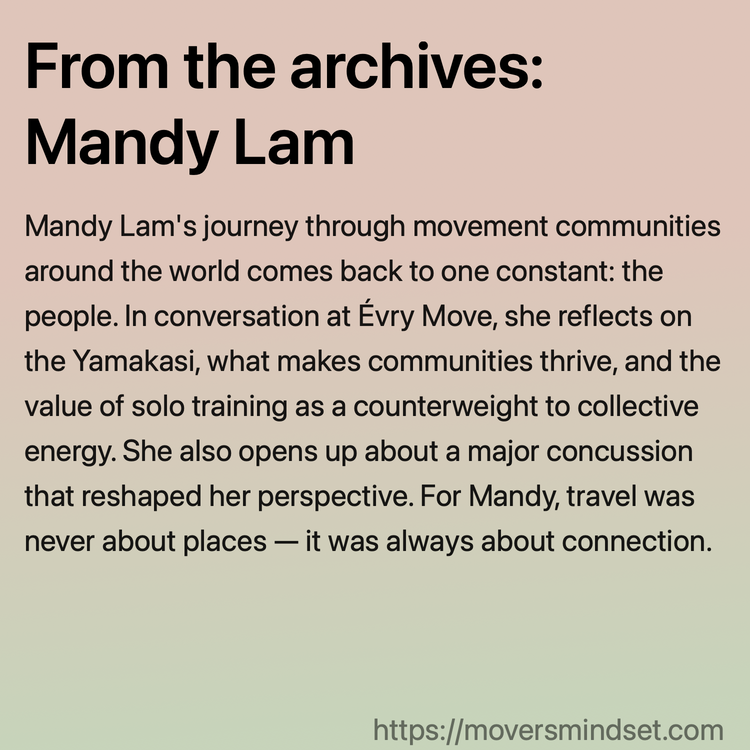 From the archives: Mandy Lam