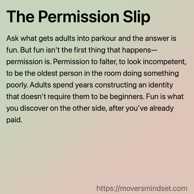 The Permission Slip