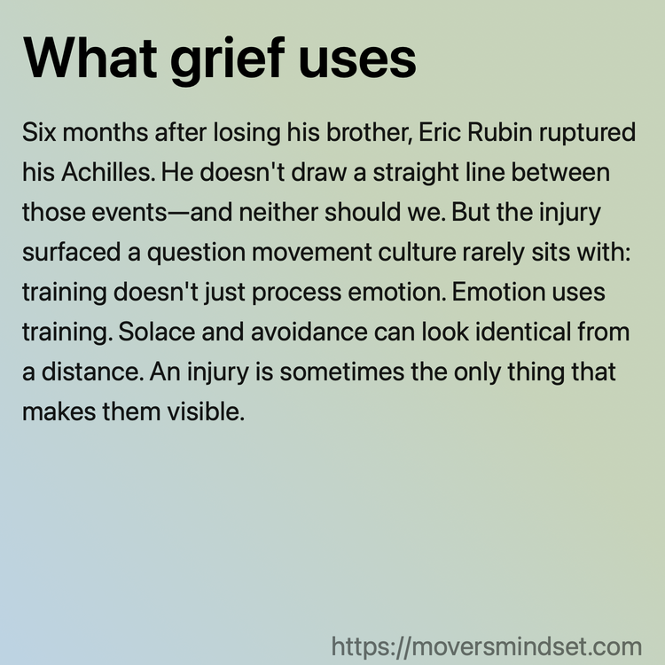 What grief uses