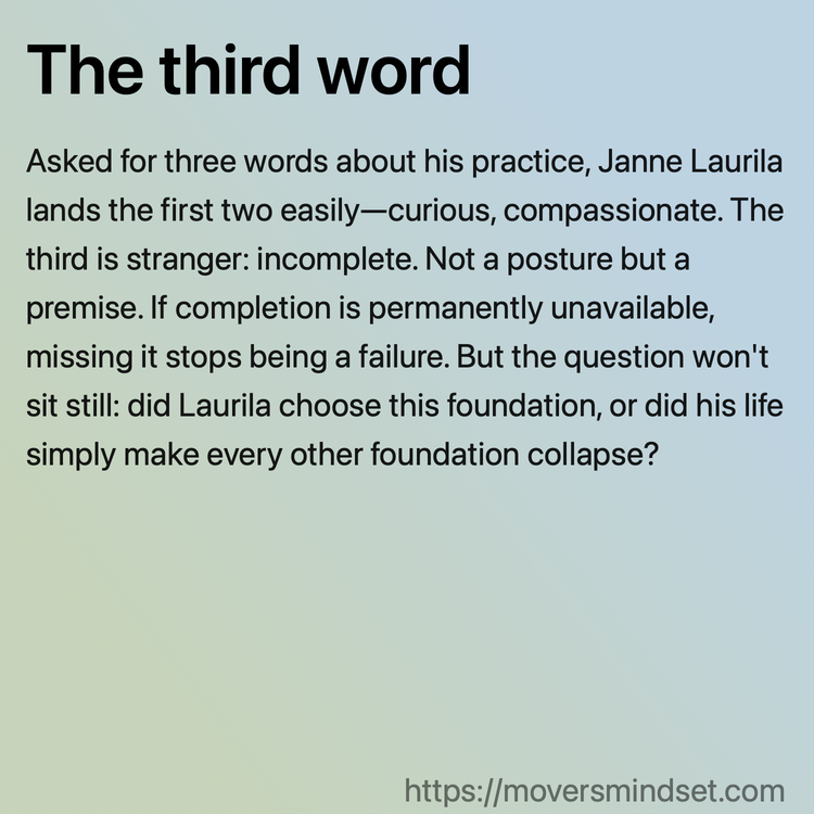 The third word