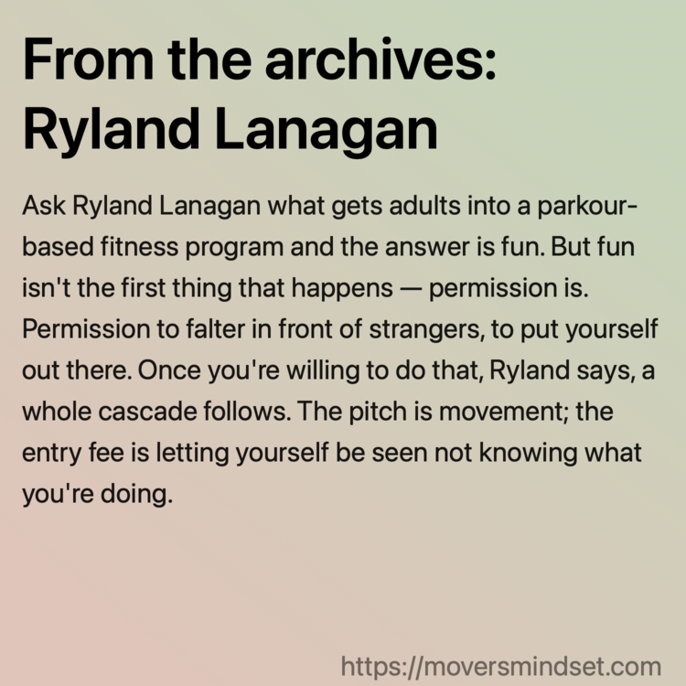 From the archives: Ryland Lanagan