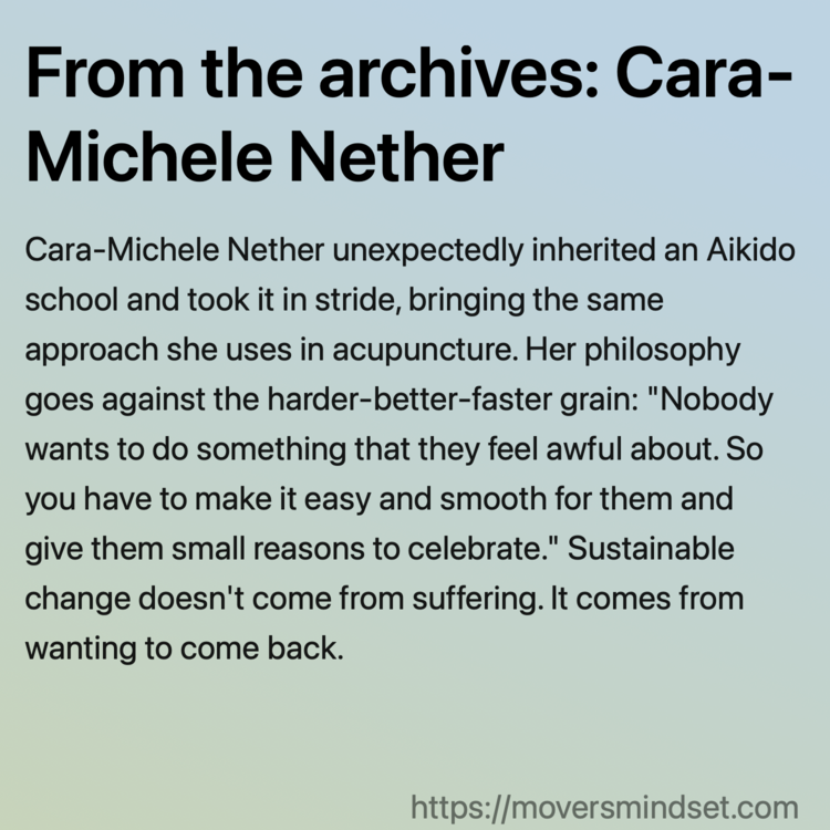 From the archives: Cara-Michele Nether