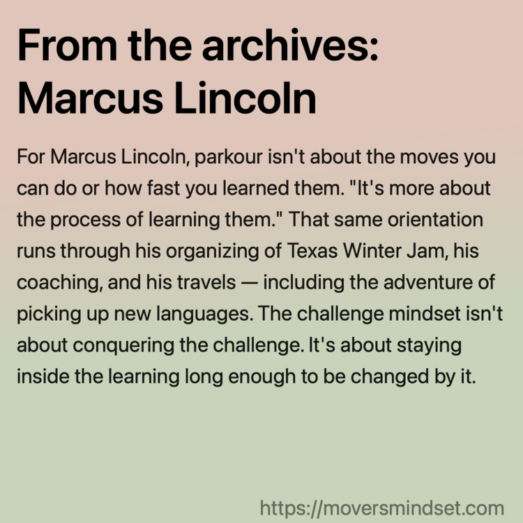From the archives: Marcus Lincoln