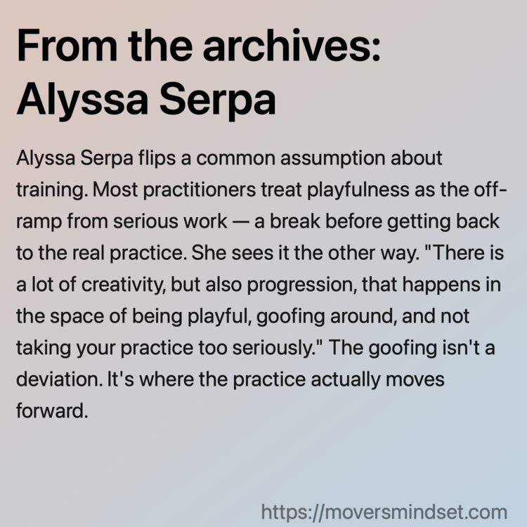 From the archives: Alyssa Serpa