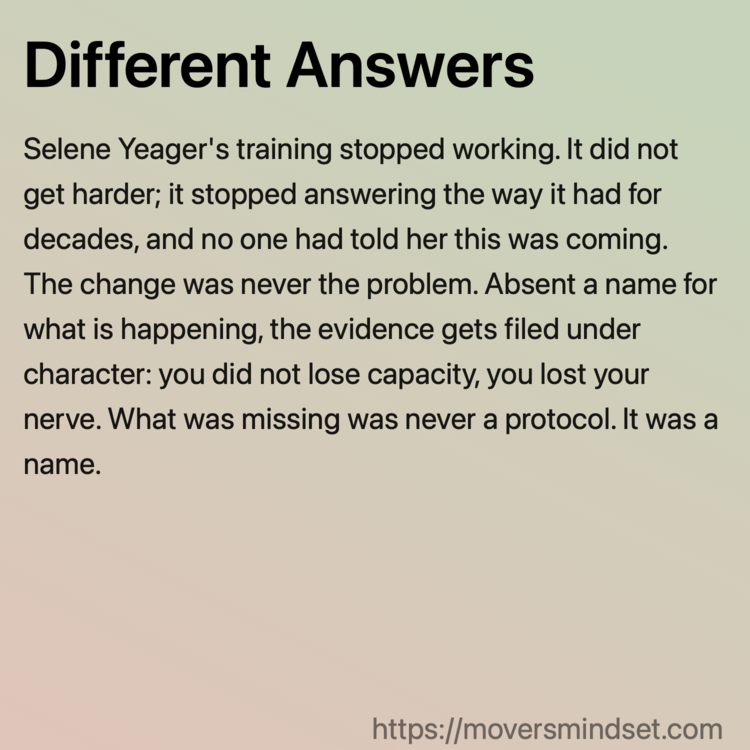 Different Answers