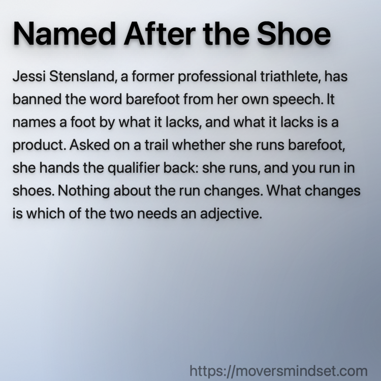 Named After the Shoe