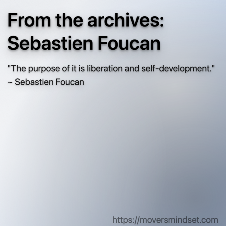 From the archives: Sebastien Foucan