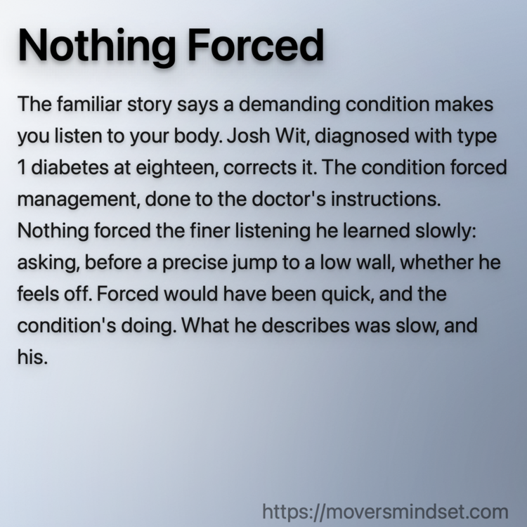 Nothing Forced