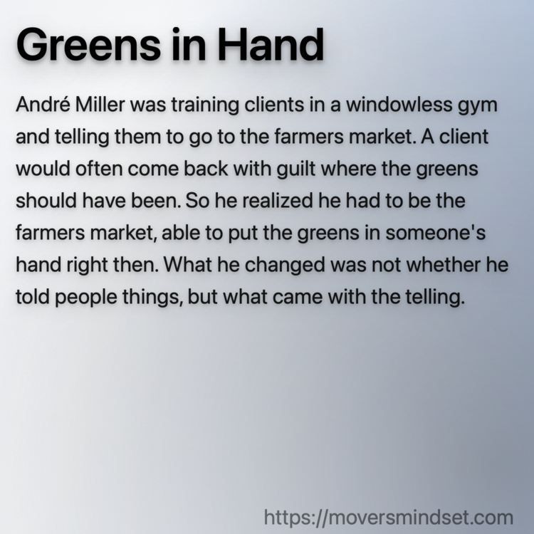 Greens in Hand